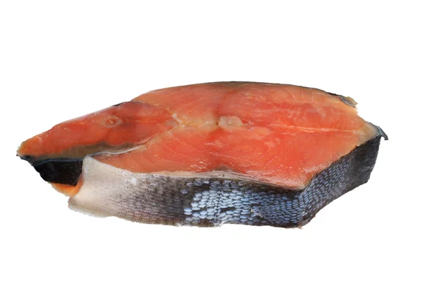 Stock image Fish a Siberian salmon on a white background