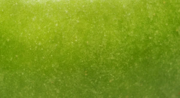 Background a green apple-close up — Stock Photo, Image