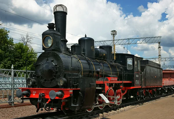 Starożytne lokomotywa — Zdjęcie stockowe