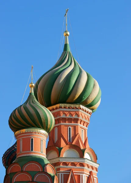 Temple de Vasily Bienheureux, est photographié à Moscou — Photo