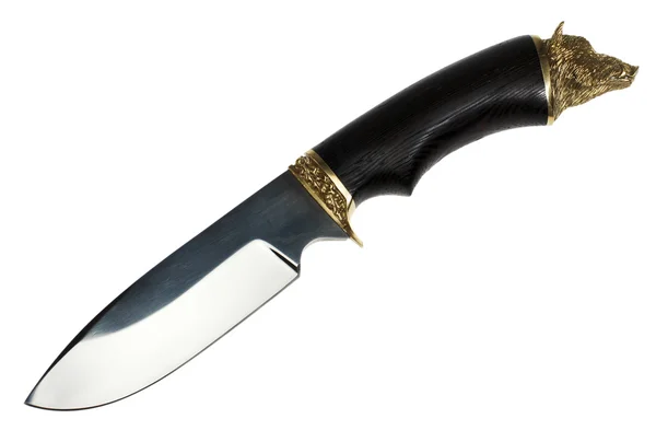 Knife on a white background — Stock Photo, Image