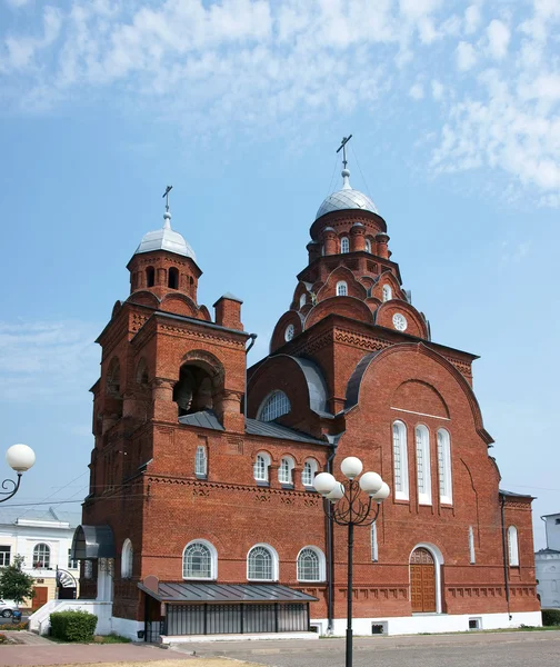 Temploma a városban, vladimir, Oroszország. — Stock Fotó