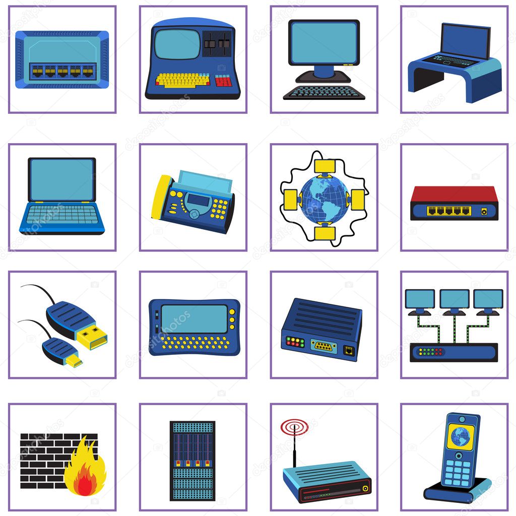 Network icons