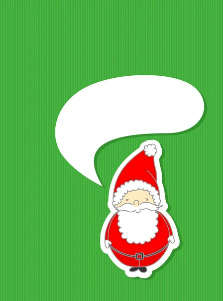 Carte de Noël mignon — Image vectorielle