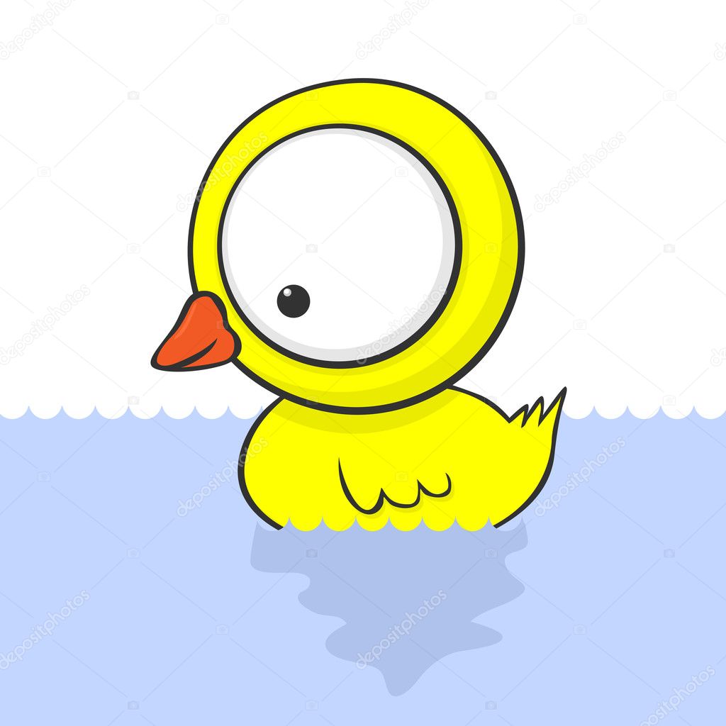 Big-eyed duck