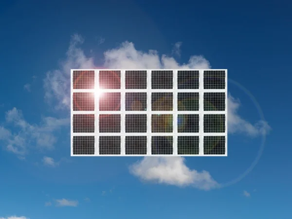 Pannello solare — Foto Stock