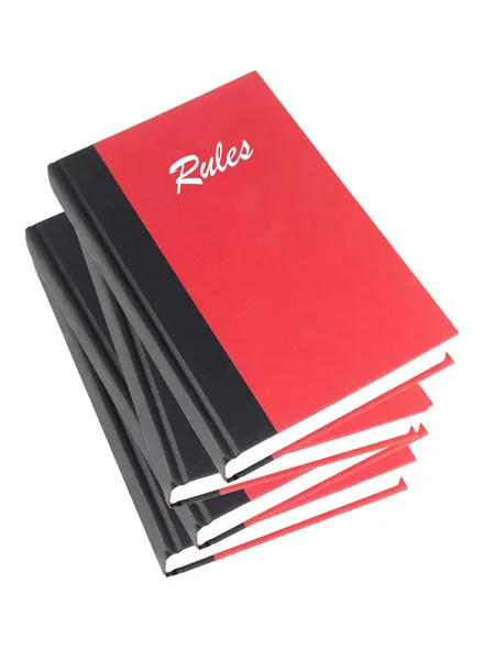 Czerwona księga — Zdjęcie stockowe