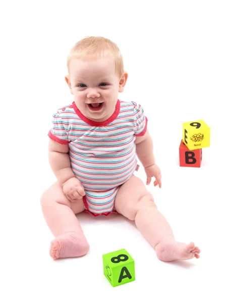 Bebé jugando —  Fotos de Stock