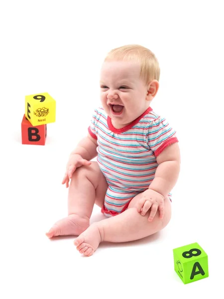 Bebé jugando —  Fotos de Stock
