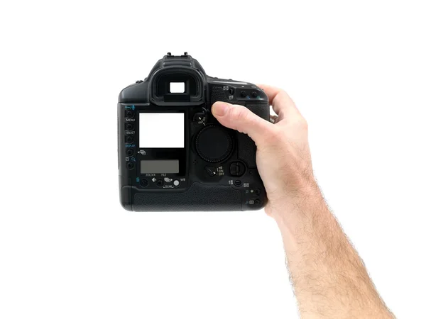 Ψηφιακή φωτογραφική μηχανή χειρός — Φωτογραφία Αρχείου