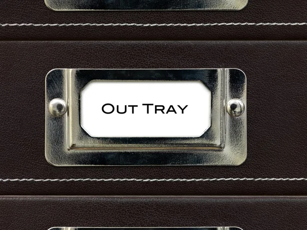 Tray Label — Stock Photo, Image