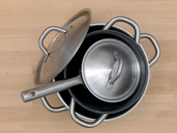 Pots And Pans — Stock Photo, Image