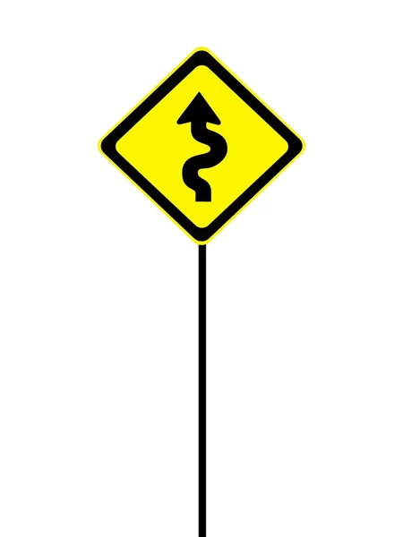 Znak drogowy — Zdjęcie stockowe