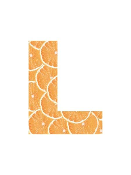 Φρούτα αλφάβητο — Φωτογραφία Αρχείου