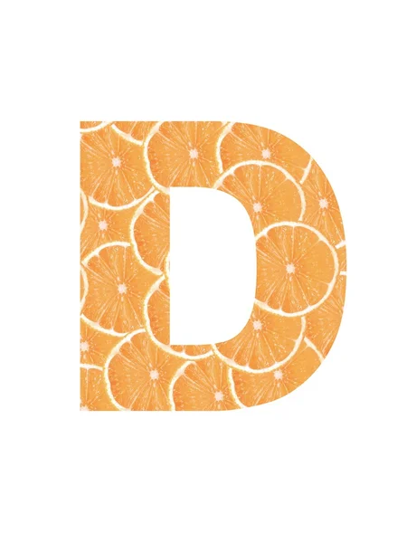 Φρούτα αλφάβητο — Φωτογραφία Αρχείου