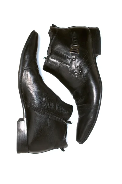 Leather Boots — Stock Photo, Image