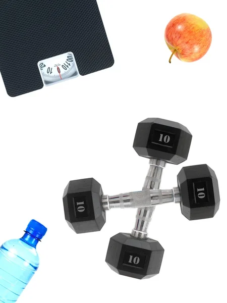 Dieta ed esercizio fisico — Foto Stock