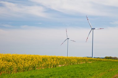 Rüzgar powerplants kırsal