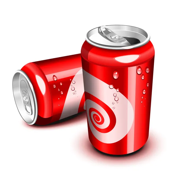 Cola může — Stockový vektor