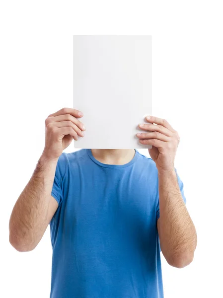 Paper Face — Stock Photo, Image
