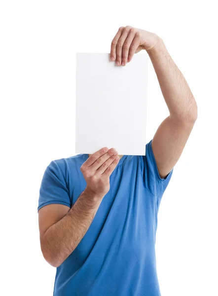 Paper Face — Stock Photo, Image