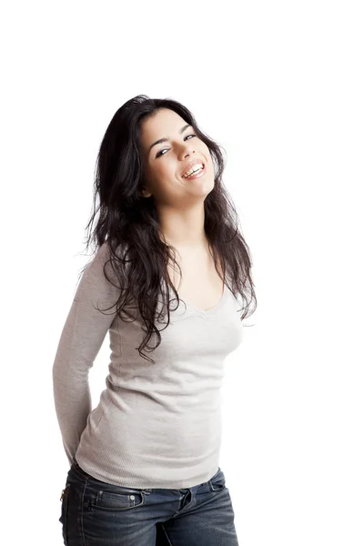 Happy young woman — Stock Photo, Image