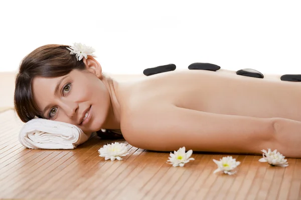 Girl on a Spa — Stock Photo, Image