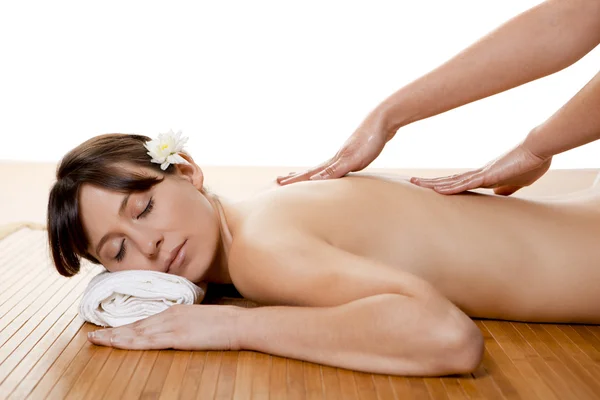Wellness massage — Stockfoto