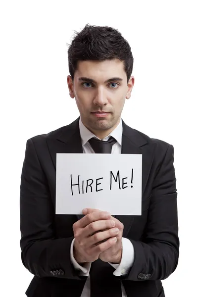 Asking for a job — Stock Photo, Image