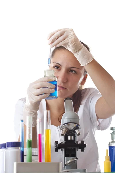 Lab worker — Stock Photo, Image