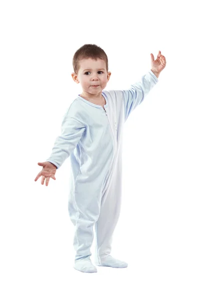 Toddle en pijama Imagen De Stock