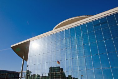 Reflection of the Reichstag clipart