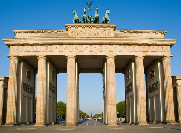 Brandenburger tor v Berlíně — Stock fotografie