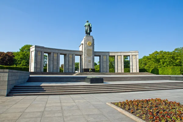 Soviet war memorial — Stock Photo, Image