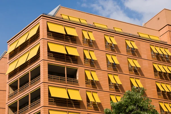 Modern apartment buildings in Berlin — Stock Photo, Image