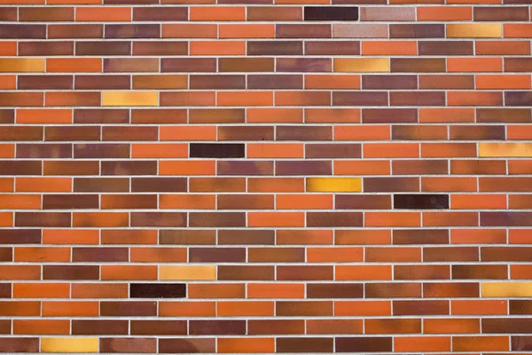 Nuovo muro di mattoni — Foto Stock