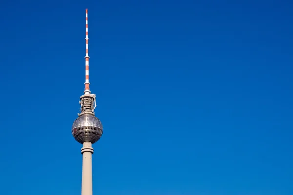 Wieża telewizyjna na alexanderplatz — Zdjęcie stockowe