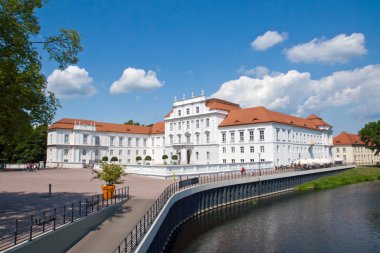 The palace of Oranienburg in Brandenburg clipart