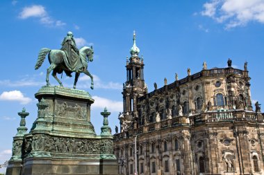 heykel ve Dresden hofkirche