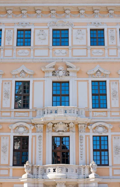 Красивый фасад Дрездена — стоковое фото