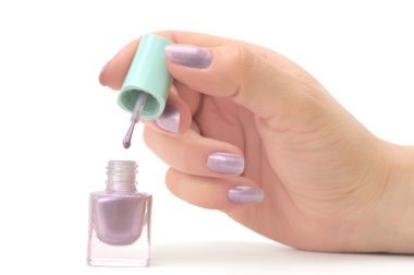 Nail polish clipart