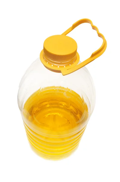 Пляшка з рослинною олією — стокове фото