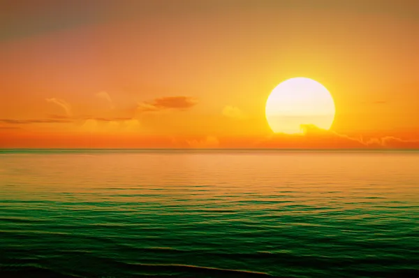 Hermosa puesta de sol — Foto de Stock