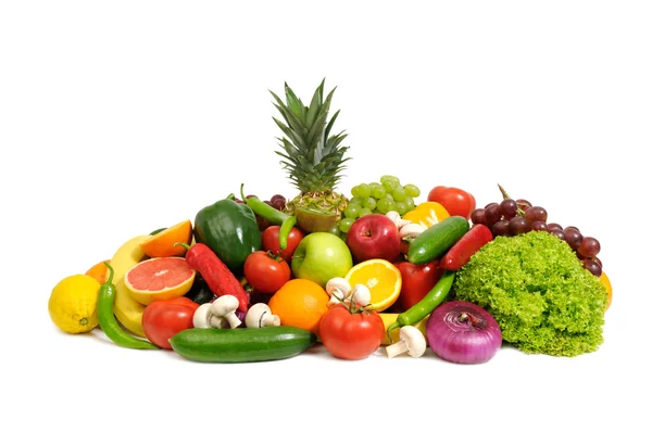 Frutos e produtos hortícolas Imagem De Stock