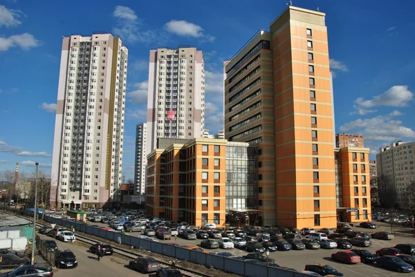 Modern district of Moscow — Stock Photo, Image