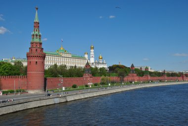 Moskova kremlin yaz gün