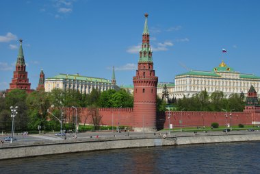 Moskova kremlin yaz gün