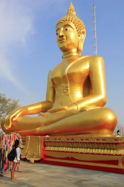 Velký buddha chrám pattaya Thajsko — Stock fotografie