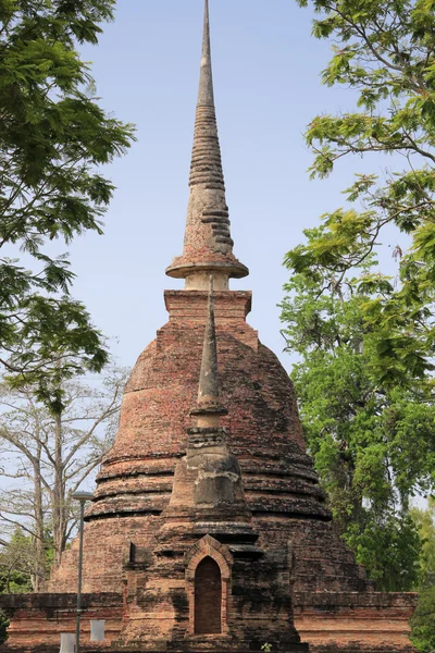 Templo ruínas sukhothai parque histórico — Fotografia de Stock