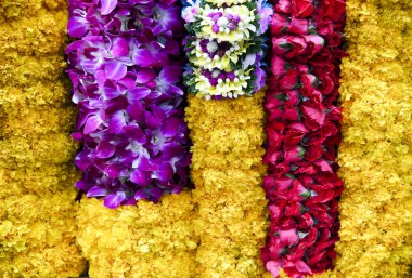 Tayland çiçek çelenk erawan Tapınak